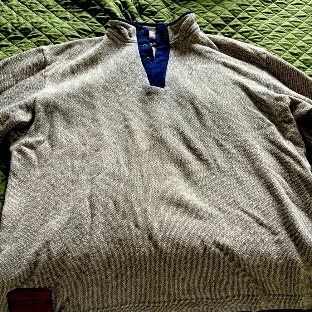 Southern Marsh Tan 1/4 button up